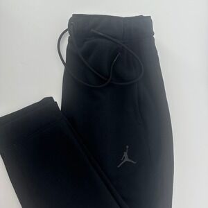 Jordan Sweatpants Mens Medium Slim Fit Black Jogger Jumpman Gym Drawstring